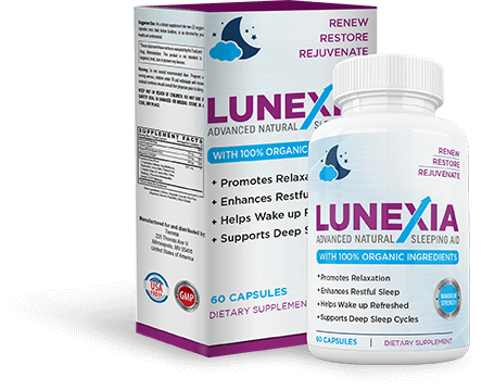 lunexia sleep Aid bottle