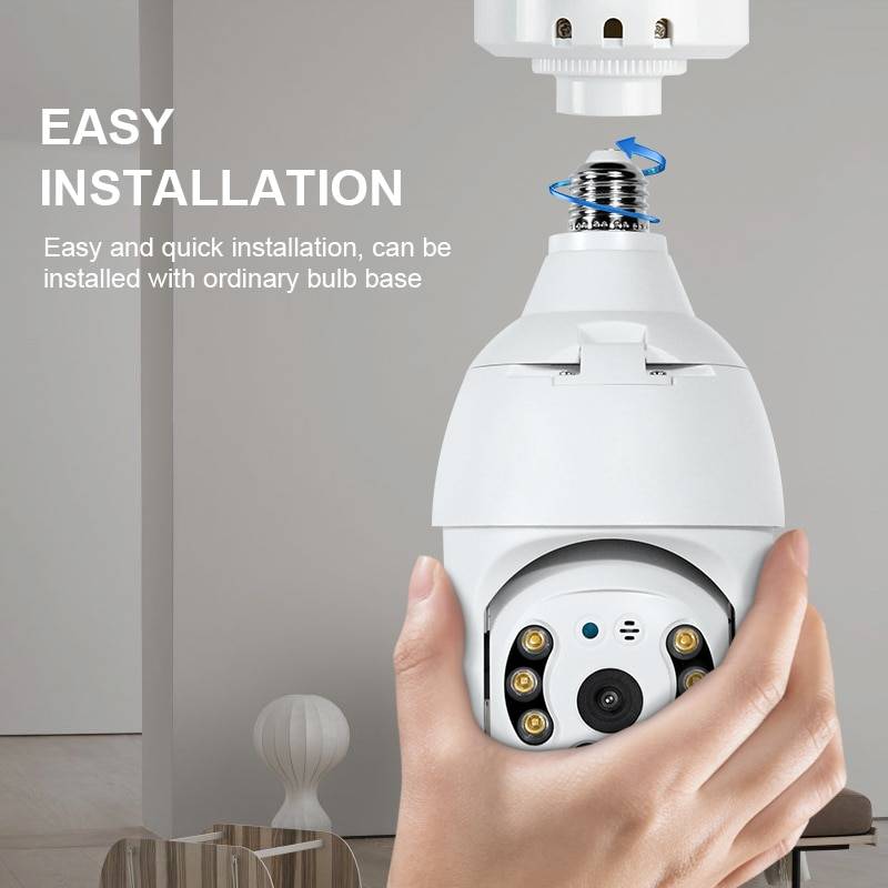 Light Bulb Security Camera benefits and price from official link